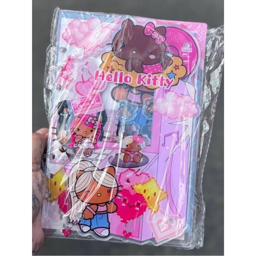 New Hello Kitty kawaii theme acrylic shaker journal
